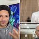 Trevor Noah, Clippers Head Coach Doc Rivers, Clippers owner Steve Ballmer